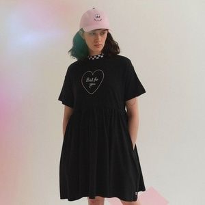 Vans x Lazy Oaf Bad for You Dress NWOT Large